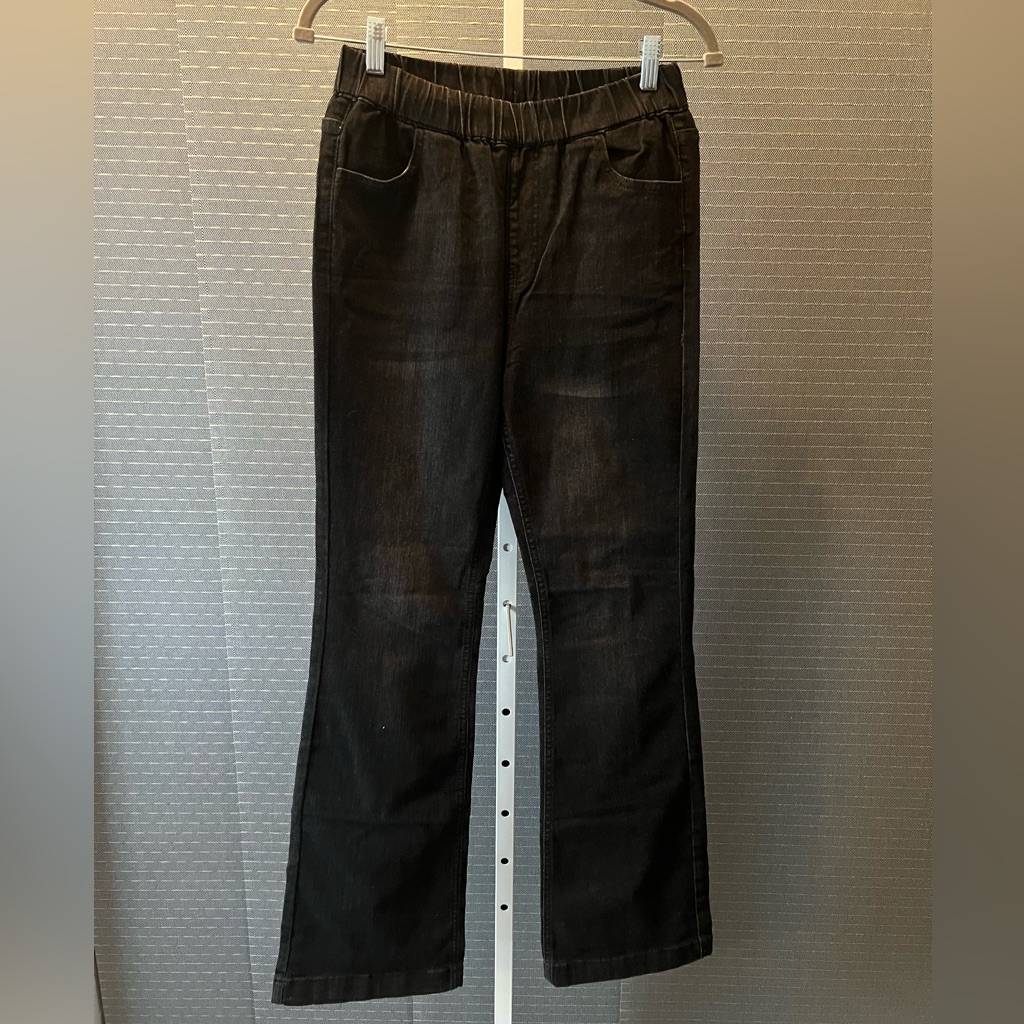High Rise Stretch Waist Bootcut Jeans